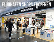 Erste Läden und Restaurants am Münchner Airport laden wieder zur Zwischenlandung. Duty Free und viele andere Shops und Restaurants in Terminal 2  wieder eröffnet nach Corona (Foto: Flughafen München)